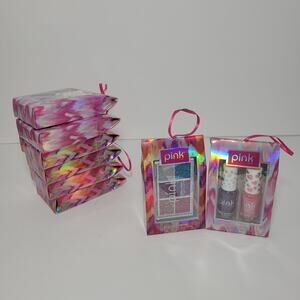 8pc Pink Viva Makeup Mini Party Favor Sets Nail Polish Lip Gloss - Gift Fillers